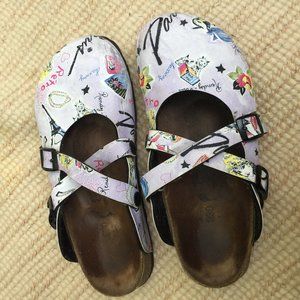 Birkenstock Maria retro Paris clogs - size 5